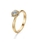 Pierścionek zaręczynowy z diamentami AJPZ_081